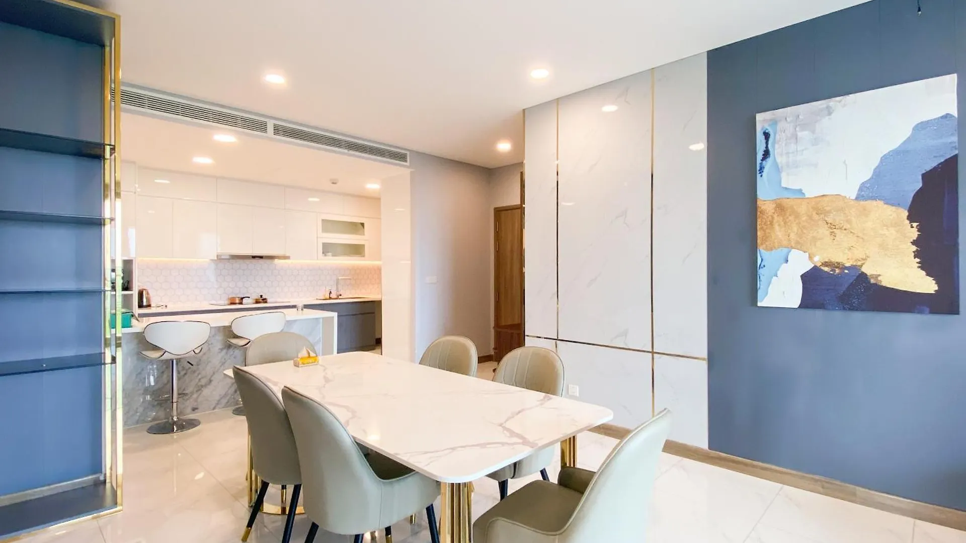 Zeus Living - Cozy 3 Bedroom In Sunwah Pearl Ho Chi Minh City Apartment